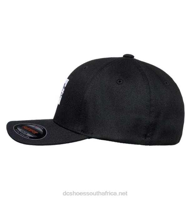 Black PR2L551 DC Shoes Boys' Cap Star Flexfit Hat
