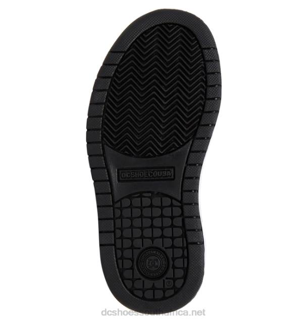 Black/White PR2L568 DC Shoes Kids' Court Graffik Shoes