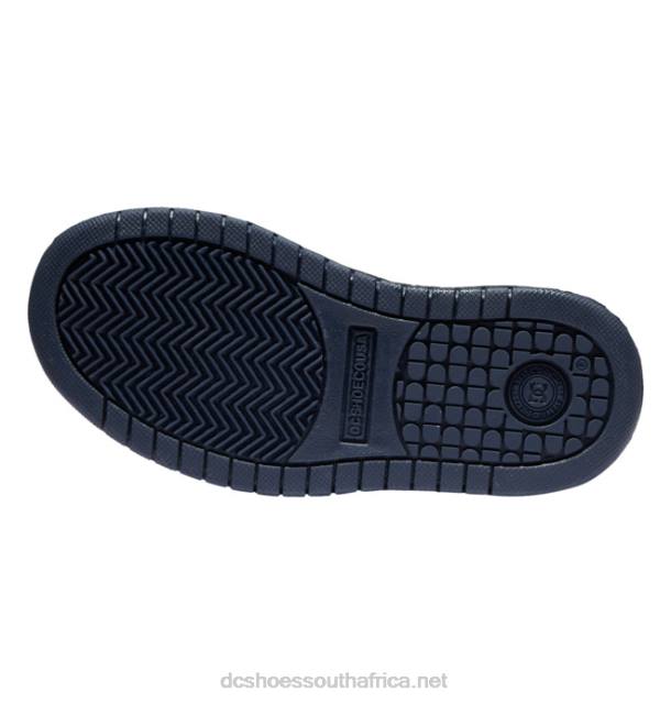 White/Blue/Green PR2L532 DC Shoes Kids' Court Graffik Shoes