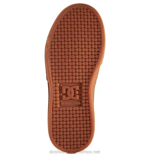 Black/Gum PR2L515 DC Shoes Kids' Kalis Vulc MID Mid-Top Shoes