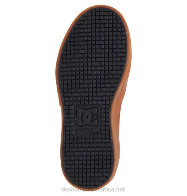 Black/Gum PR2L558 DC Shoes Kids' Kalis Vulc Shoes