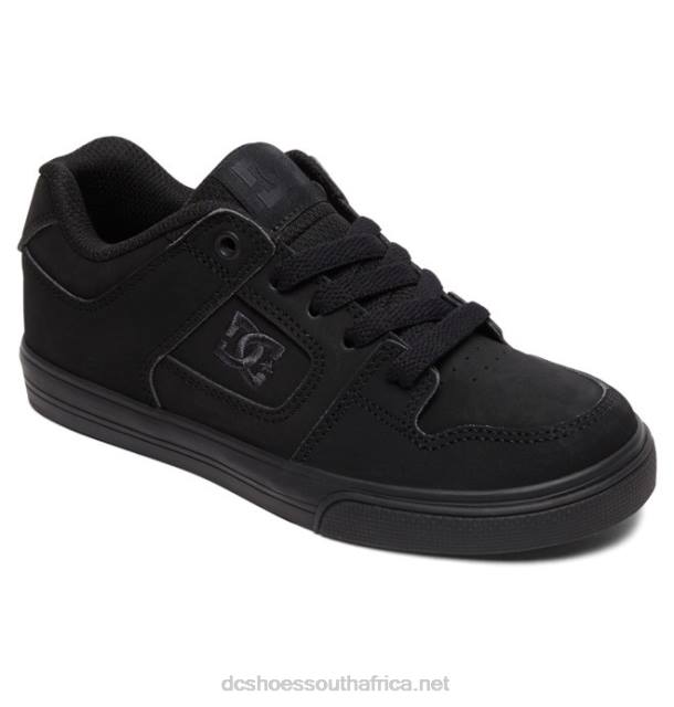 Black/Pirate Black PR2L540 DC Shoes Pure - Shoes for Boys