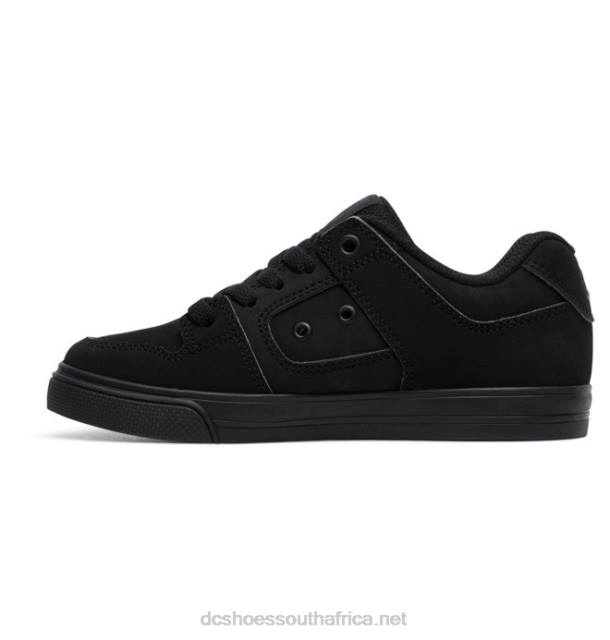 Black/Pirate Black PR2L540 DC Shoes Pure - Shoes for Boys