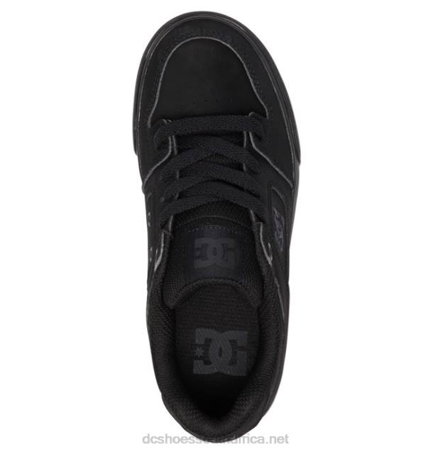Black/Pirate Black PR2L540 DC Shoes Pure - Shoes for Boys