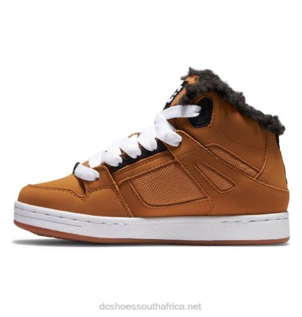 Brown/Wheat PR2L520 DC Shoes Kids' Pure Winterized Shoes