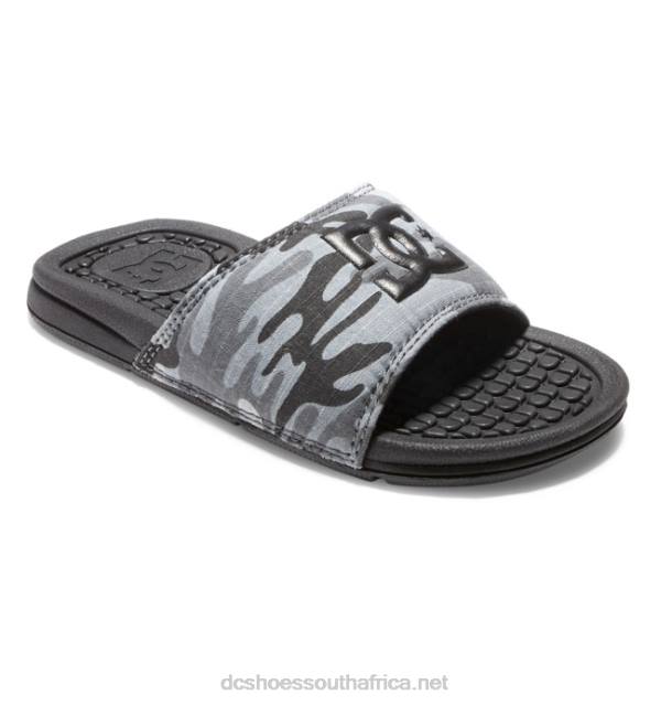 Grey Camo PR2L525 DC Shoes Bolsa - Sandals for Boys