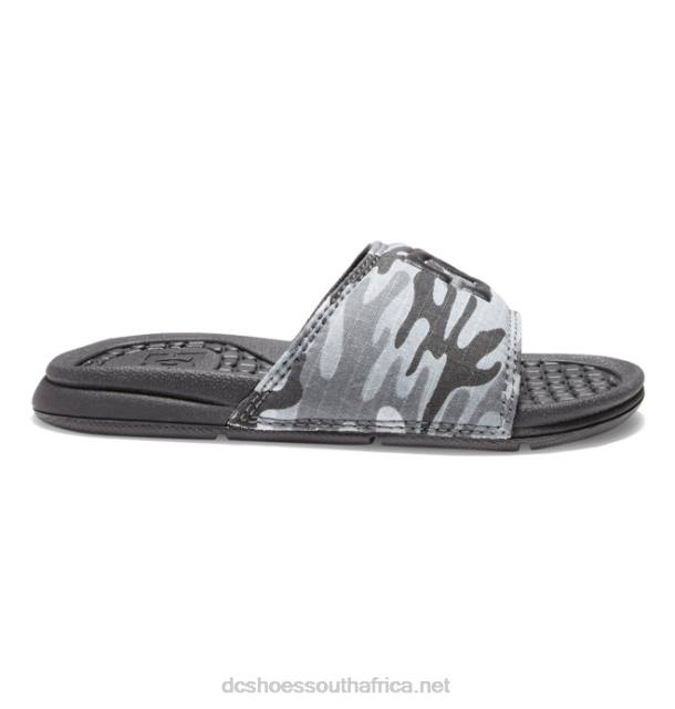 Grey Camo PR2L525 DC Shoes Bolsa - Sandals for Boys