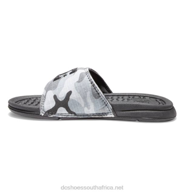 Grey Camo PR2L525 DC Shoes Bolsa - Sandals for Boys