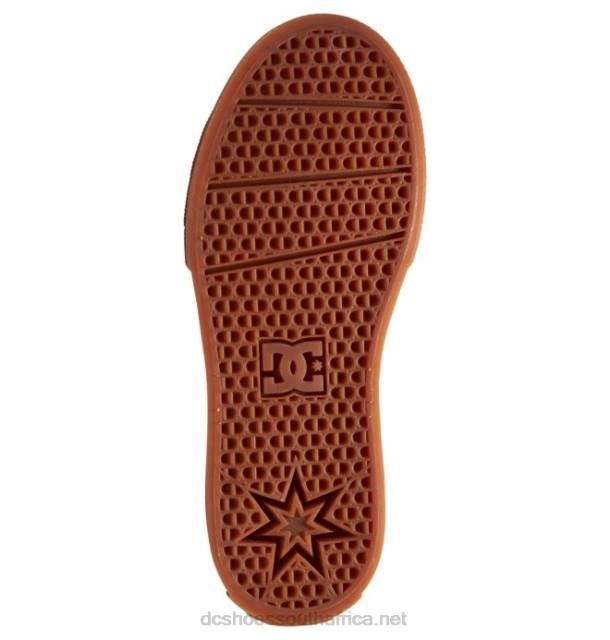 Black/Gum PR2L560 DC Shoes Kids' Manual Shoes