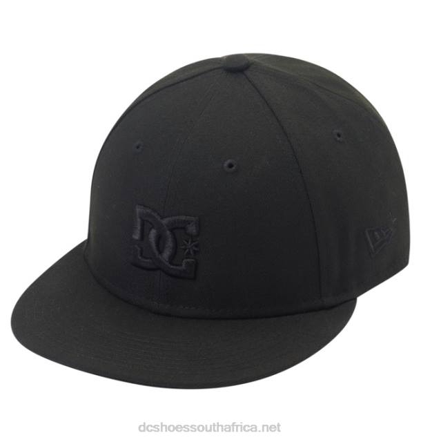 Black PR2L136 DC Shoes Men's DC Lo Pro New Era Fitted Hat