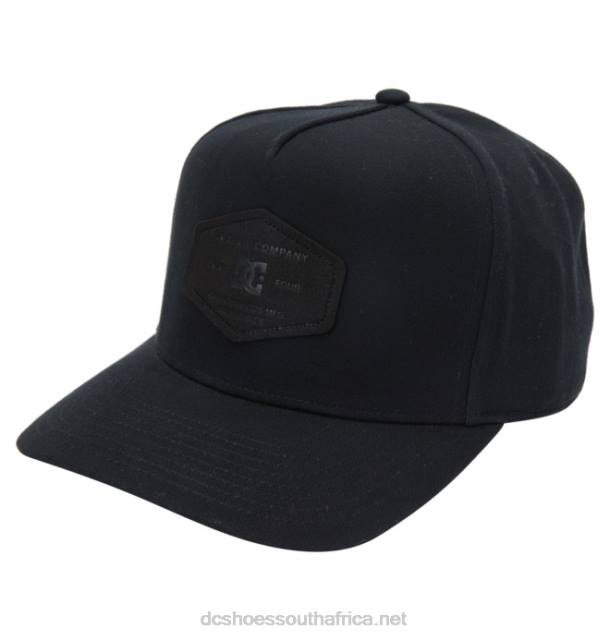 Black PR2L59 DC Shoes Men's Reynotts Snapback Hat