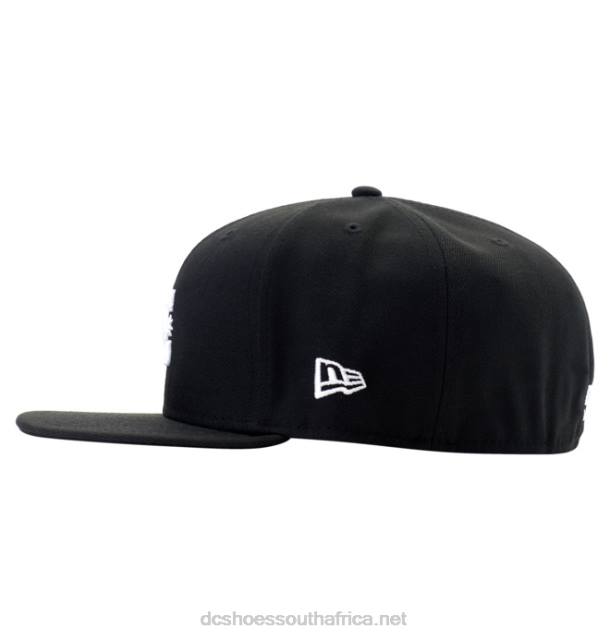Black PR2L80 DC Shoes Men's Championship New Era Fitted Hat