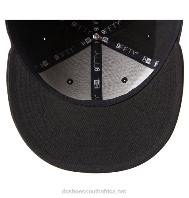 Black PR2L86 DC Shoes Men's Empire Fielder Snapback Hat