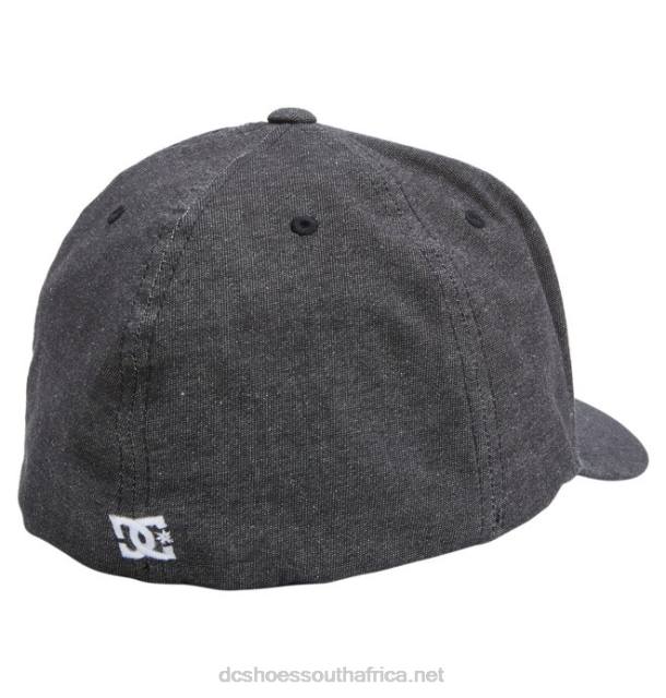 Black PR2L90 DC Shoes Men's Capstar Flexfit Hat