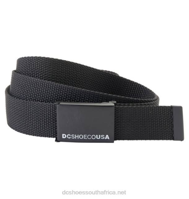 Black PR2L87 DC Shoes Men's Web Belt