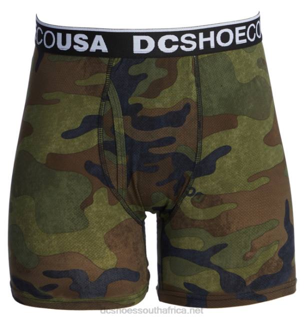 Dc Woodland Camo/Black PR2L421 DC Shoes Men's The Performer 2-Pack Boxer Briefs