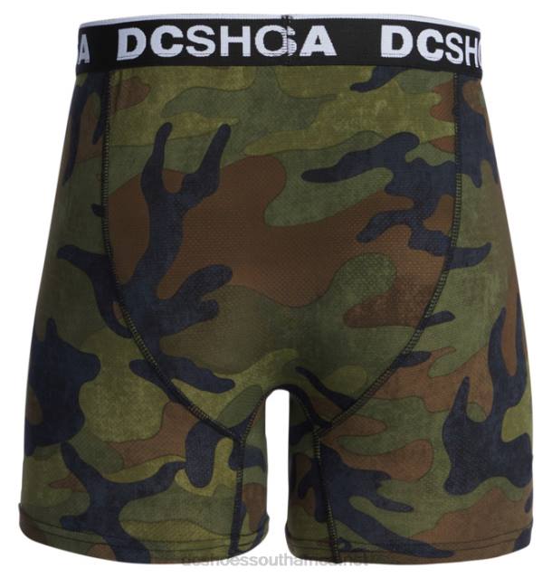 Dc Woodland Camo/Black PR2L421 DC Shoes Men's The Performer 2-Pack Boxer Briefs