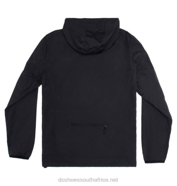 Black PR2L19 DC Shoes Men's Define Water-Resistant Windbreaker