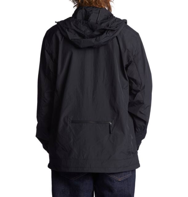Black PR2L19 DC Shoes Men's Define Water-Resistant Windbreaker