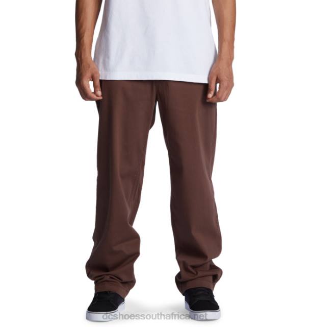 Bracken PR2L98 DC Shoes Men's Worker Relaxed Fit Chino Pants
