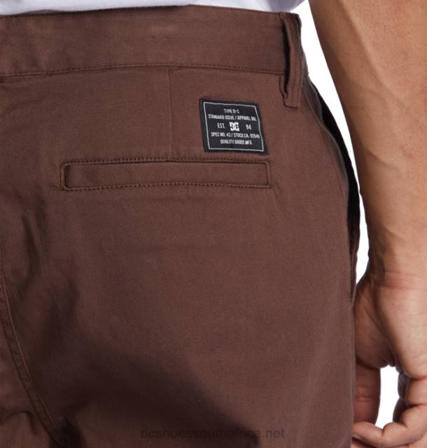 Bracken PR2L98 DC Shoes Men's Worker Relaxed Fit Chino Pants
