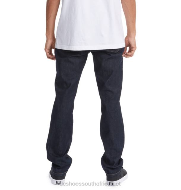 Indigo Rinse PR2L114 DC Shoes Men's Worker Straight Fit Jeans