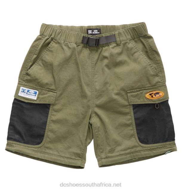 Ivy Green PR2L414 DC Shoes Men's Butter Goods x DC Convertible Cargo Pants