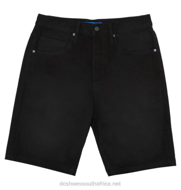 Black Wash PR2L126 DC Shoes Men's Worker Baggy Denim Shorts