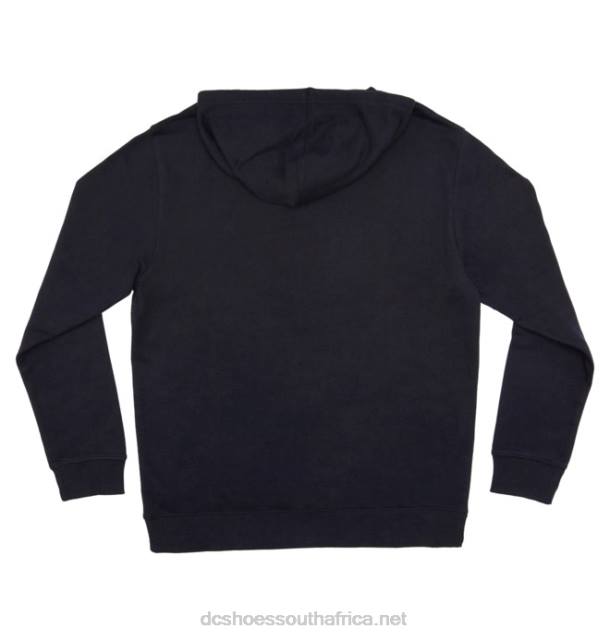 Black PR2L132 DC Shoes Men's Tall Stack Hoodie