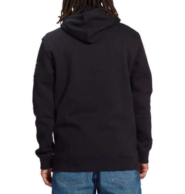 Black PR2L413 DC Shoes Men's Venture x DC Co USA Hoodie