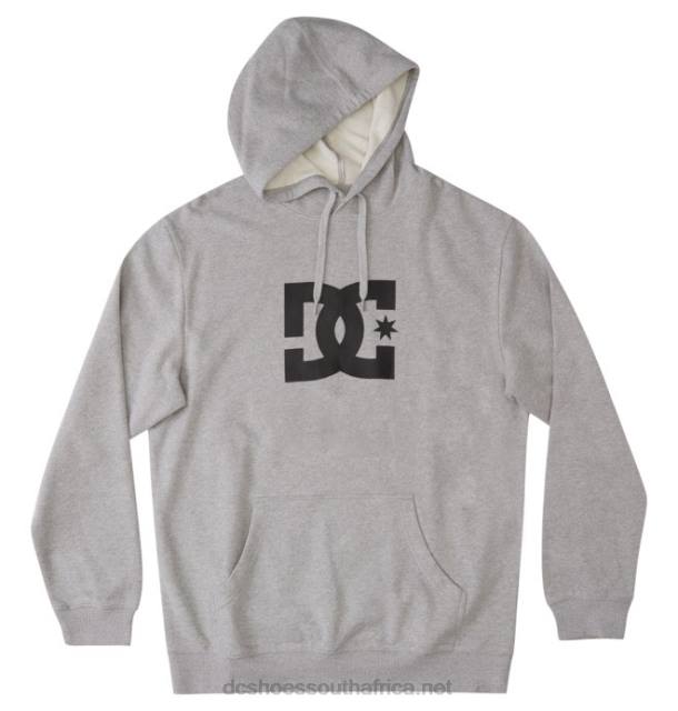 Heather Grey PR2L403 DC Shoes Men's DC Star Hoodie