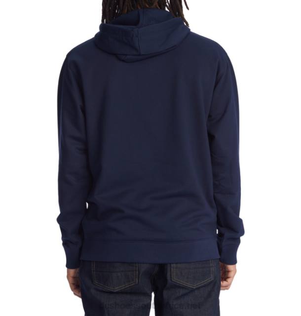 Navy Blazer PR2L397 DC Shoes Men's Riot 2 Zip-Up Hoodie