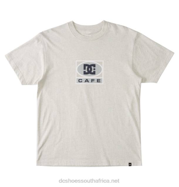 Ash Heather PR2L32 DC Shoes Men's Cafe x DC T-Shirt