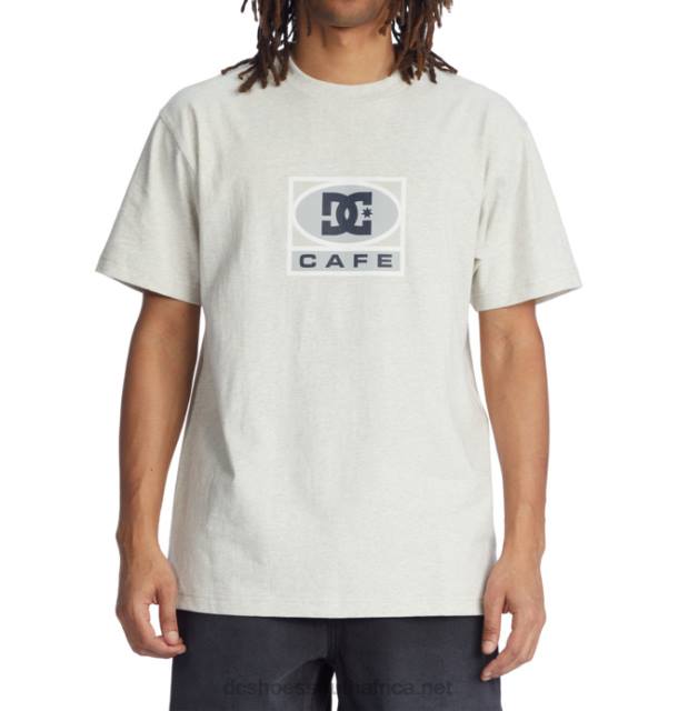 Ash Heather PR2L32 DC Shoes Men's Cafe x DC T-Shirt