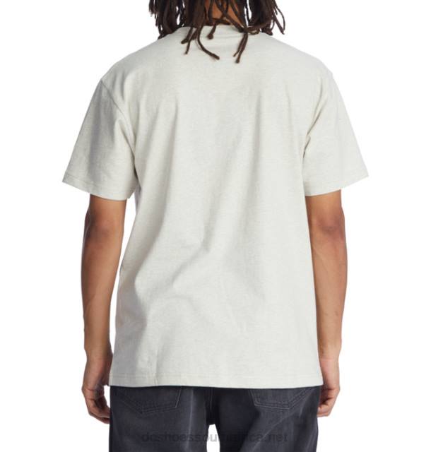 Ash Heather PR2L32 DC Shoes Men's Cafe x DC T-Shirt