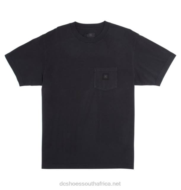 Black Garment Dye PR2L1 DC Shoes Men's DC 1994 Pocket T-Shirt