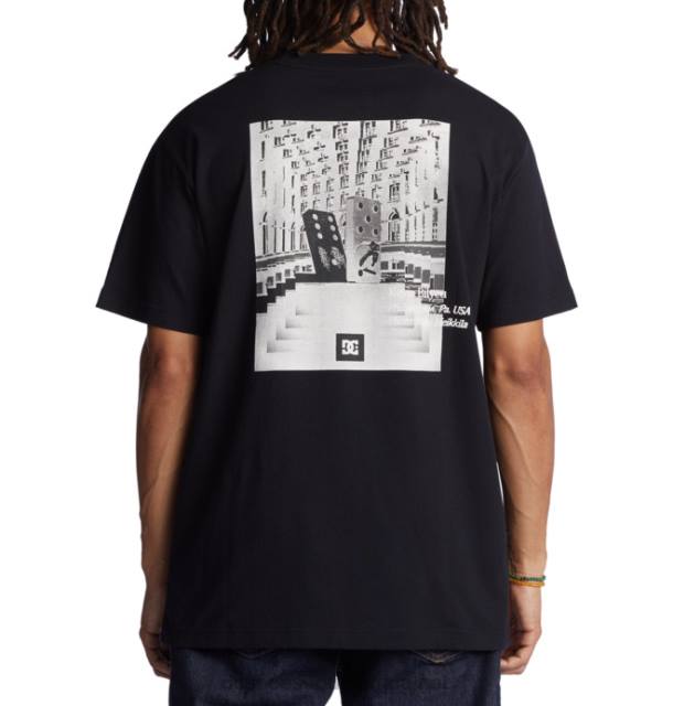 Black PR2L116 DC Shoes Men's Bilyeu T-Shirt