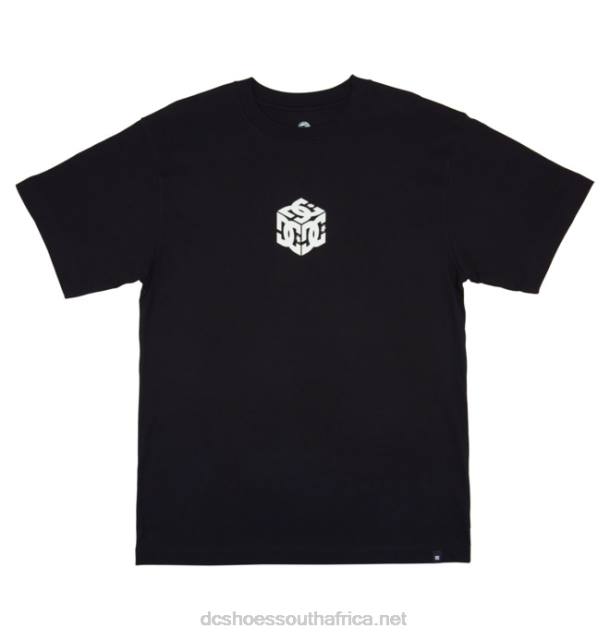 Black PR2L25 DC Shoes Men's Jaakko Cubic T-Shirt