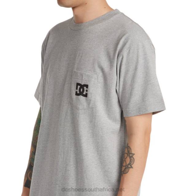 Heather Grey PR2L112 DC Shoes Men's DC Star T-Shirt