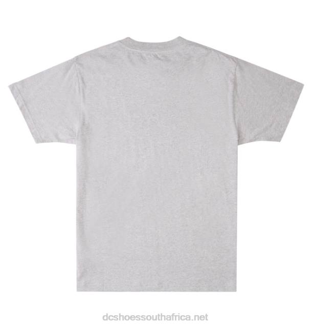 Heather Grey PR2L72 DC Shoes Men's DC Star T-Shirt
