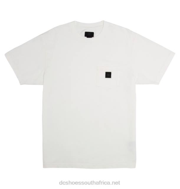 Lily White Garment Dye PR2L4 DC Shoes Men's DC 1994 Pocket T-Shirt