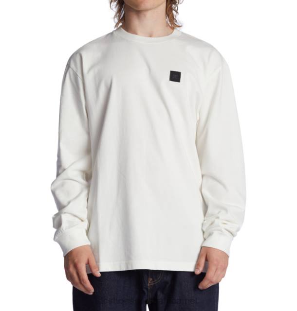 Lily White Garment Dye PR2L5 DC Shoes Men's DC 1994 Long Sleeve T-Shirt
