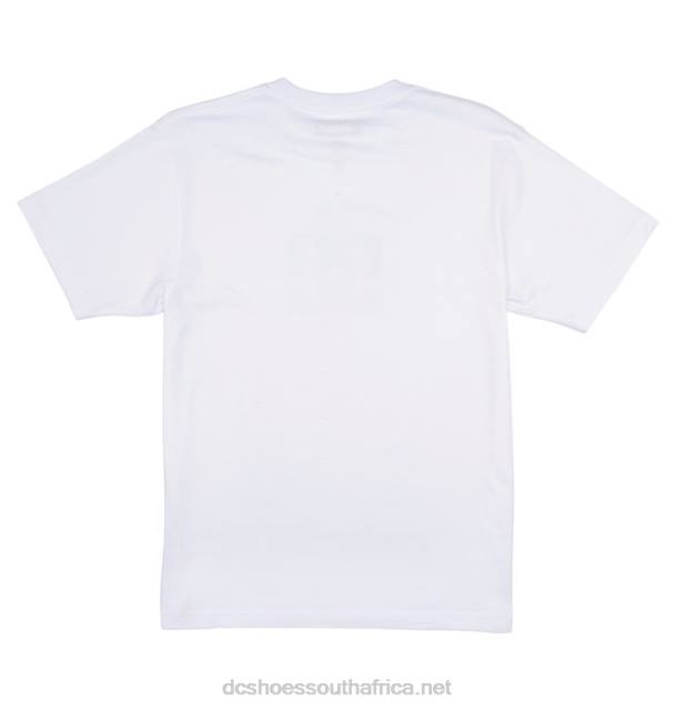 White PR2L409 DC Shoes Men's Marvel Deadpool x DC Jump Star Tee