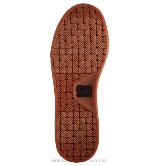 Black/Gum PR2L174 DC Shoes Men's Anvil Shoes