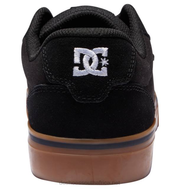 Black/Gum PR2L174 DC Shoes Men's Anvil Shoes
