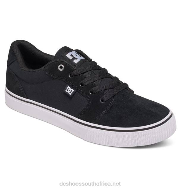 Black/White PR2L163 DC Shoes Men's Anvil Shoes