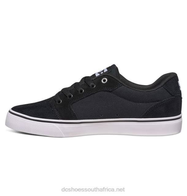 Black/White PR2L163 DC Shoes Men's Anvil Shoes