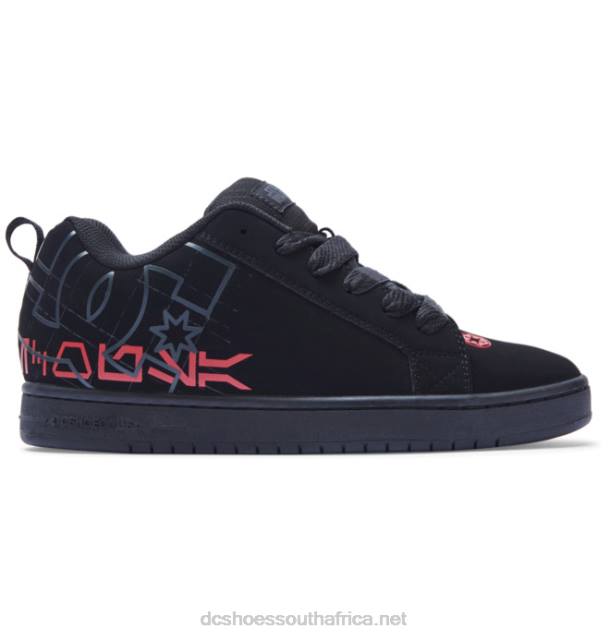 Black/Grey/Red PR2L300 DC Shoes Men's Star Wars DC Court Graffik Cupsole Shoe