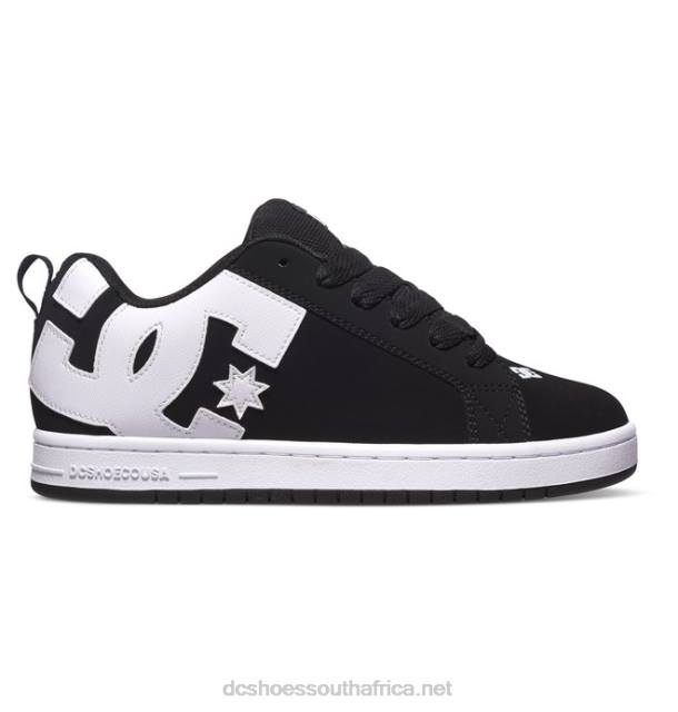 Black PR2L280 DC Shoes Men's Court Graffik Shoes