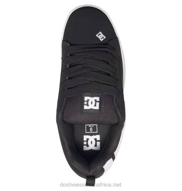 Black PR2L280 DC Shoes Men's Court Graffik Shoes